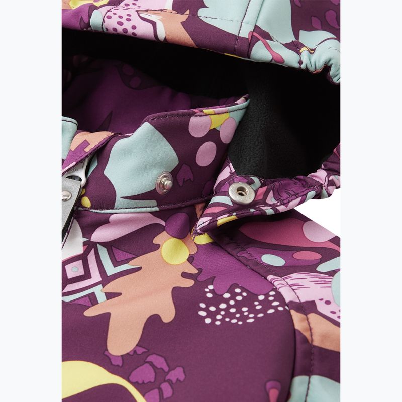 Combinezon softshell pentru copii  Reima Mjosa deep purple 4