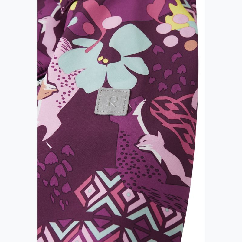 Combinezon softshell pentru copii  Reima Mjosa deep purple 7