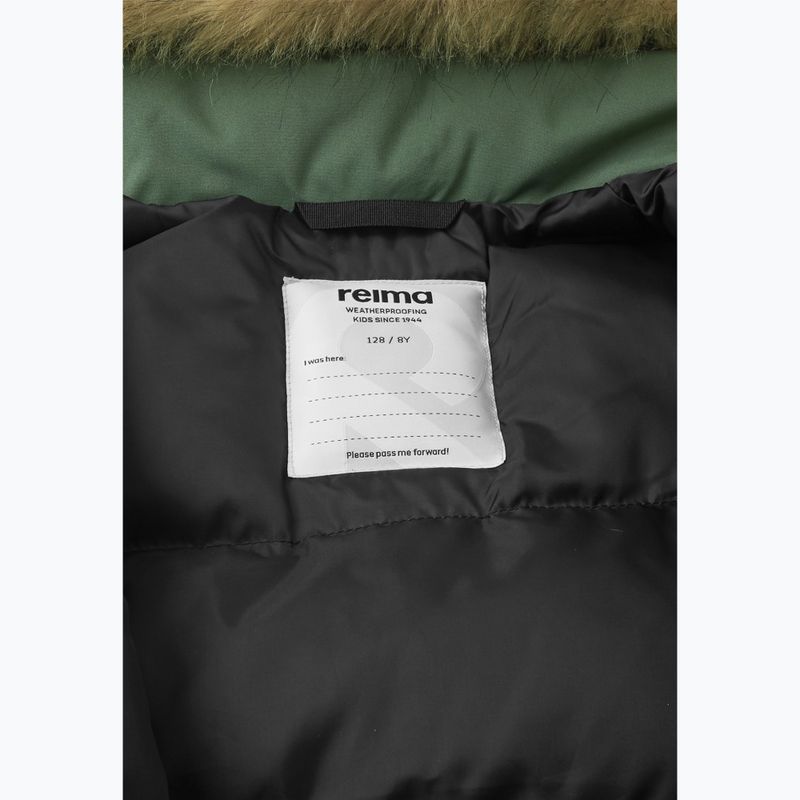 Geacă de iarnă pentru copii Reima Serkkula thyme green 6