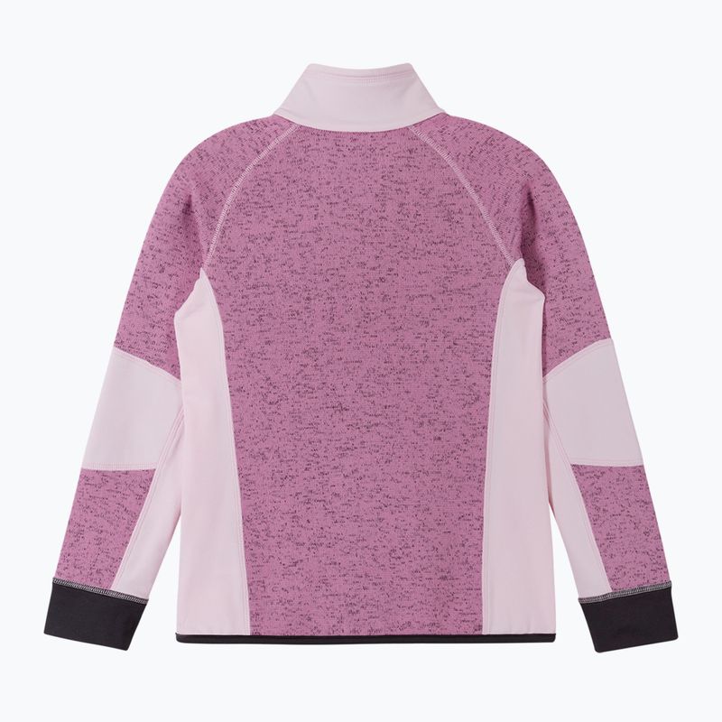 Hanorac pentru copii  Reima Laskien mauve pink 2