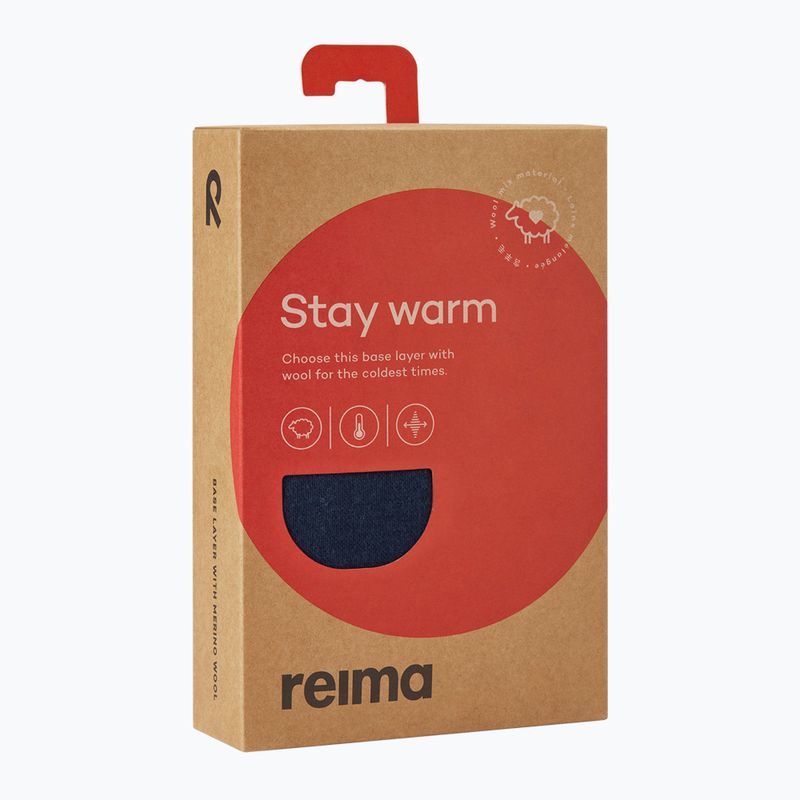 Set de lenjerie termoactivă pentru copii Reima Taitoa navy 9
