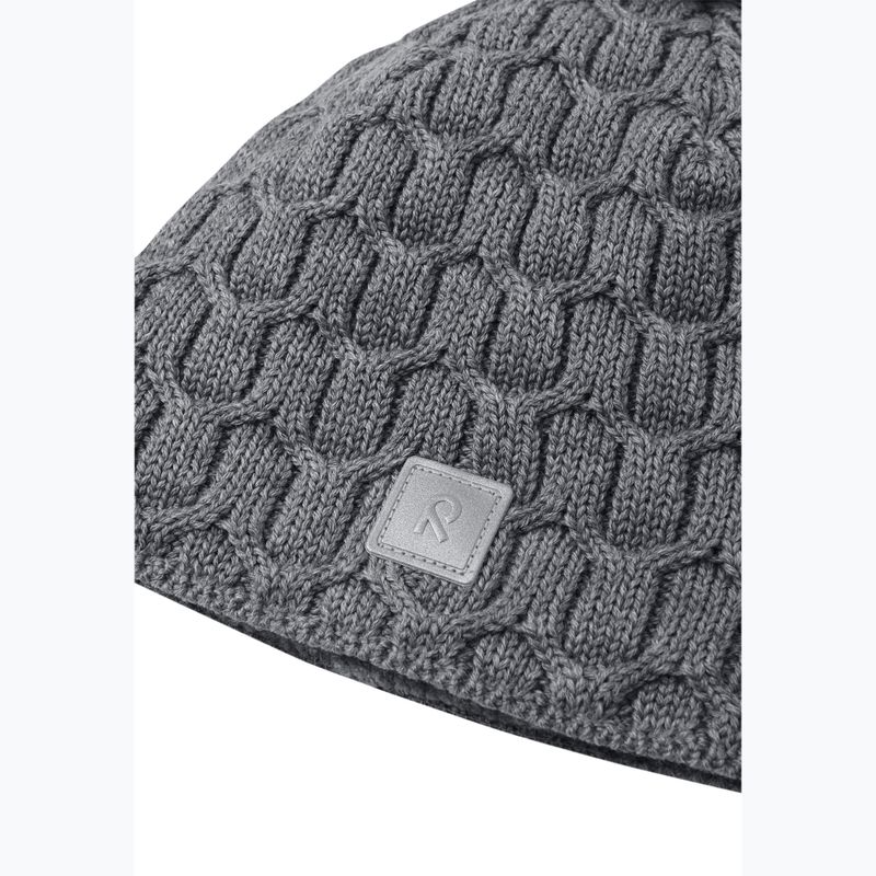 Căciulă pentru copii Reima Nyksund melange grey 3