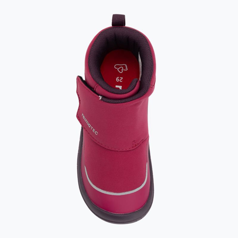 Încălțăminte barefoot pentru copii Reima Hyppii cool burgundy 5
