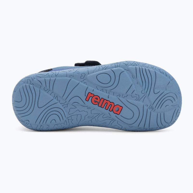 Încălțăminte barefoot pentru copii Reima Tepastelu blue ocean 4