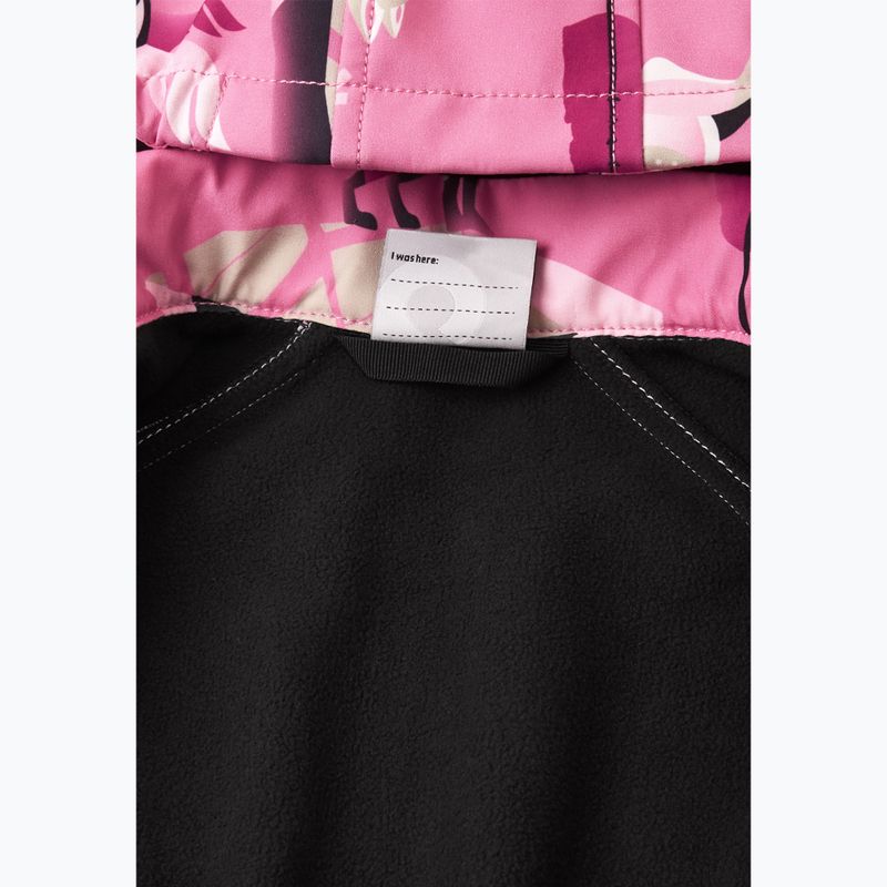 Combinezon softshell pentru copii Reima Mjosa soft coral 6