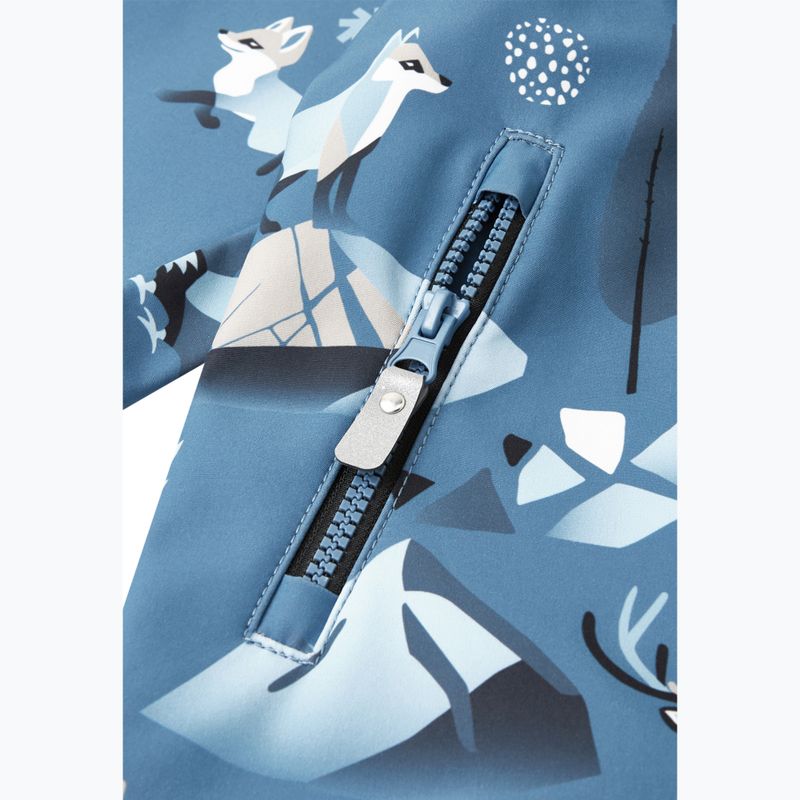 Combinezon softshell pentru copii Reima Mjosa blue ocean 7