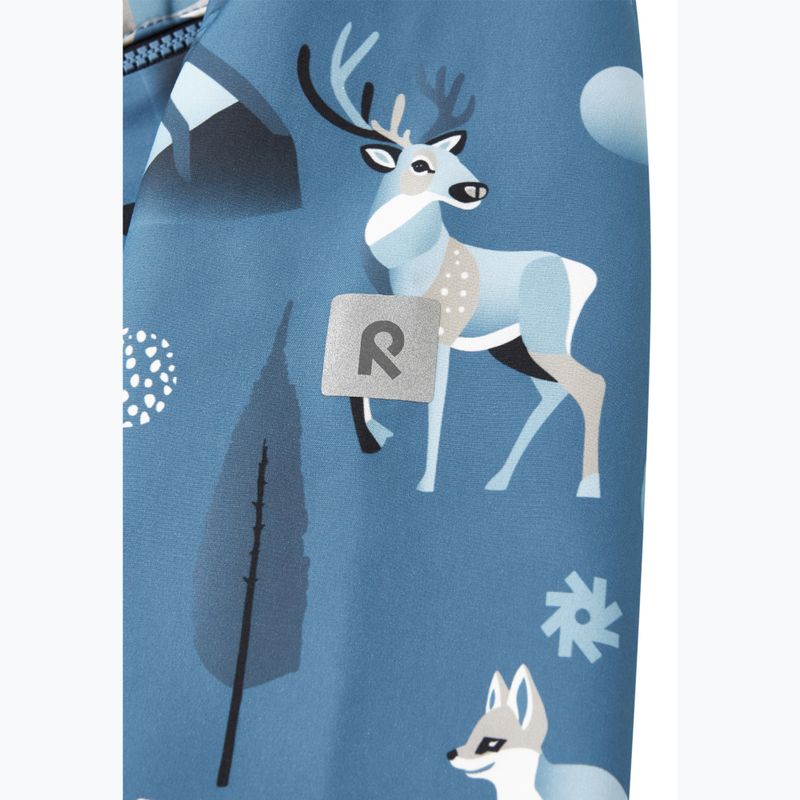 Combinezon softshell pentru copii Reima Mjosa blue ocean 8