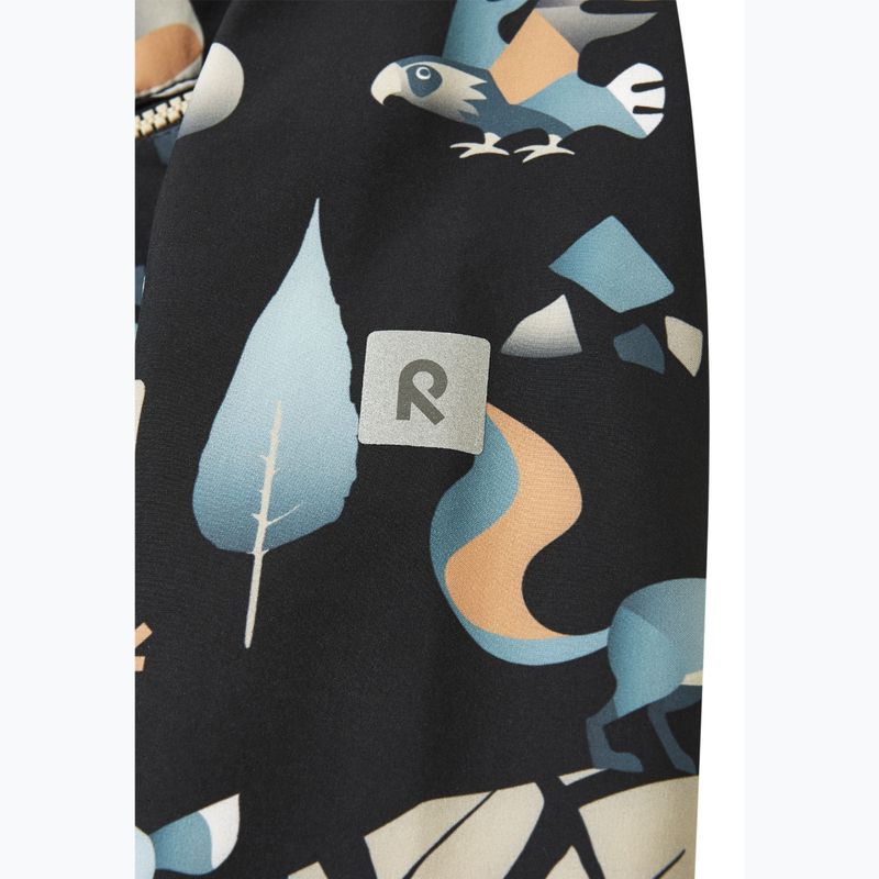 Combinezon softshell pentru copii Reima Mjosa black 7