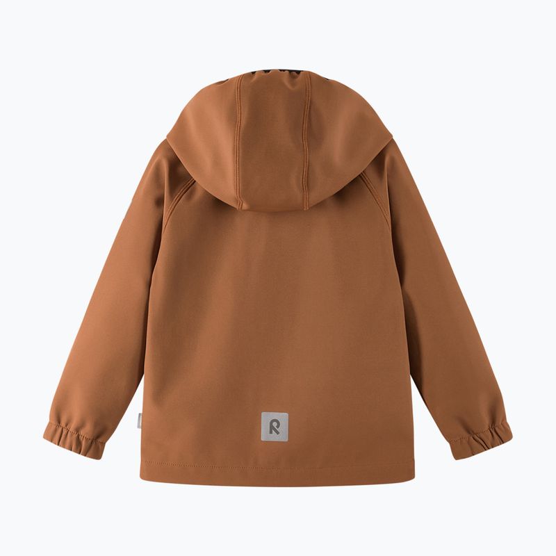 Geacă softshell pentru copii Reima Vantti cinnamon brown 3