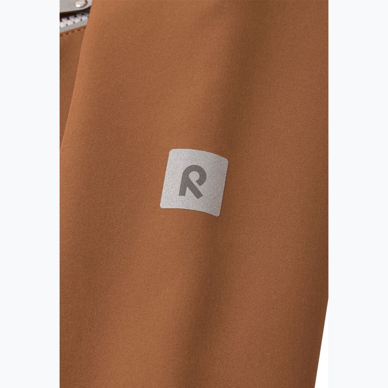 Geacă softshell pentru copii Reima Vantti cinnamon brown 7