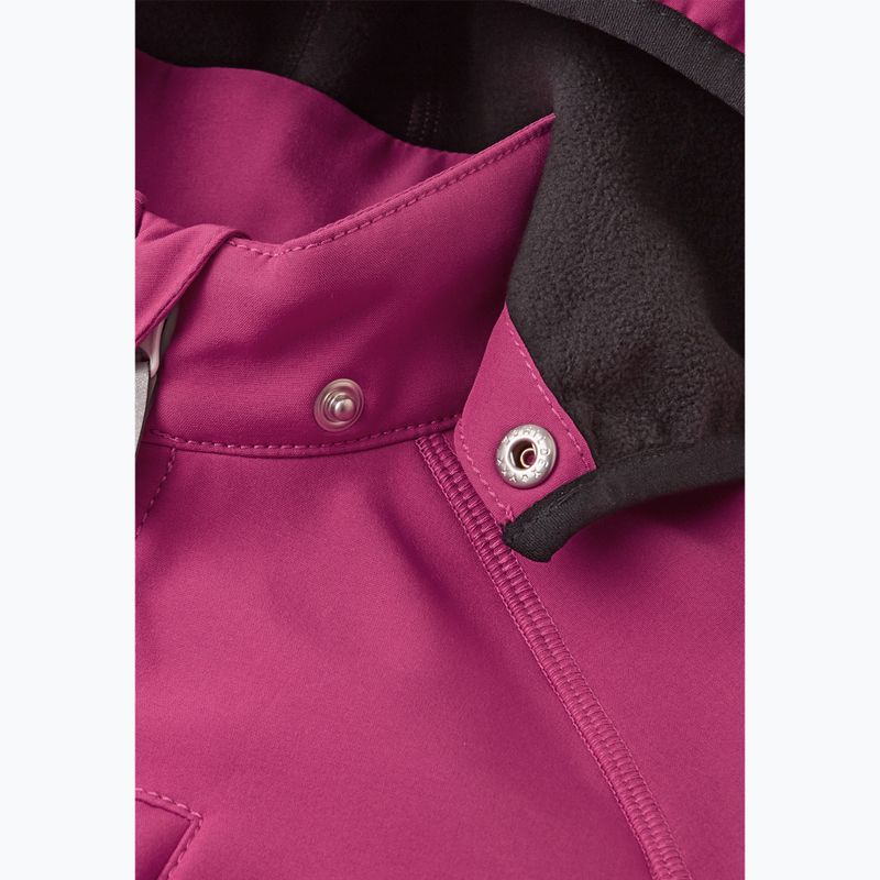 Geacă softshell pentru copii Reima Vantti rosy berry 4