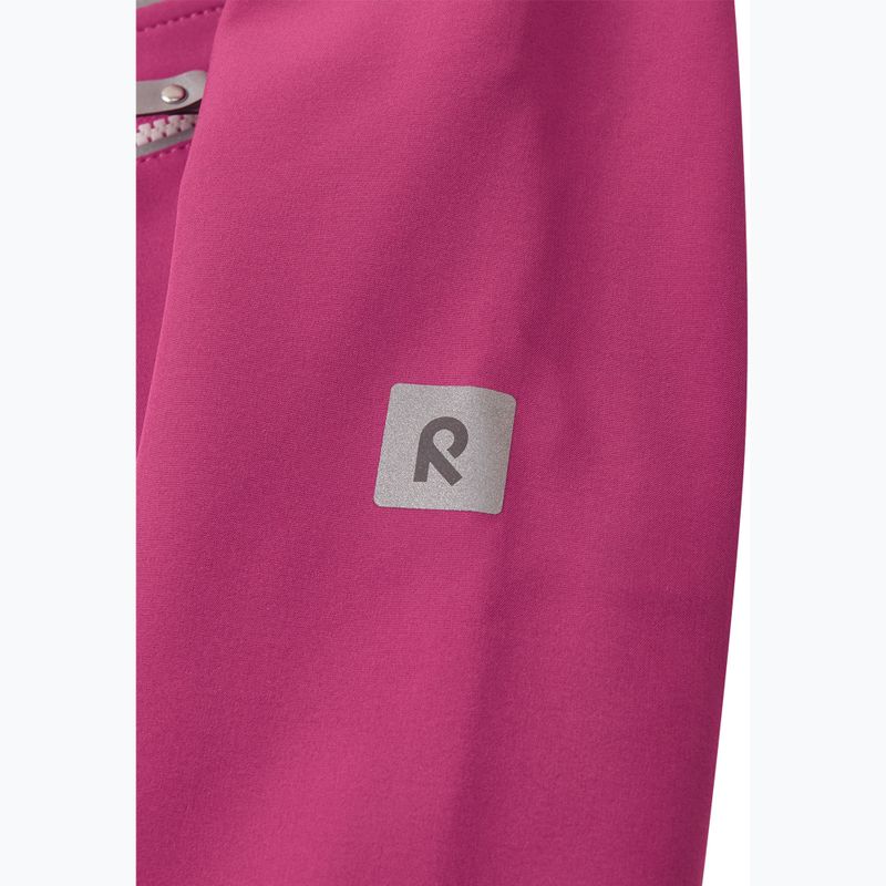 Geacă softshell pentru copii Reima Vantti rosy berry 5