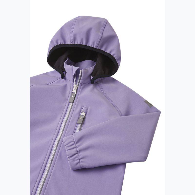 Geacă softshell pentru copii Reima Vantti blooming lilac 3