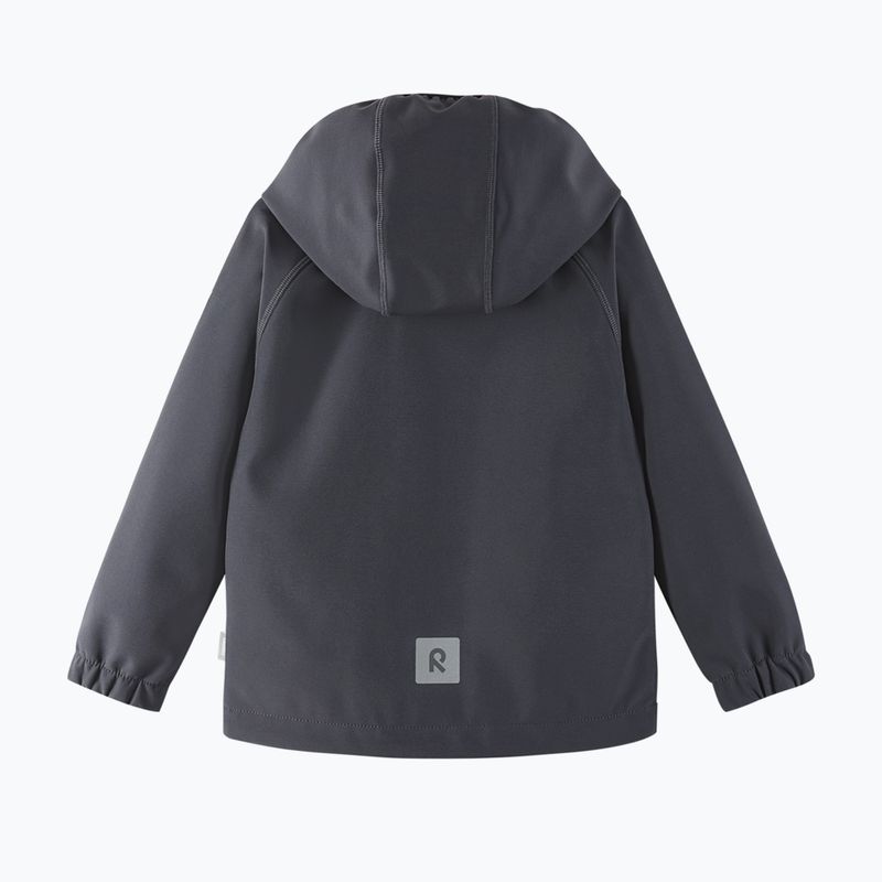 Geacă softshell pentru copii Reima Vantti soft black 2