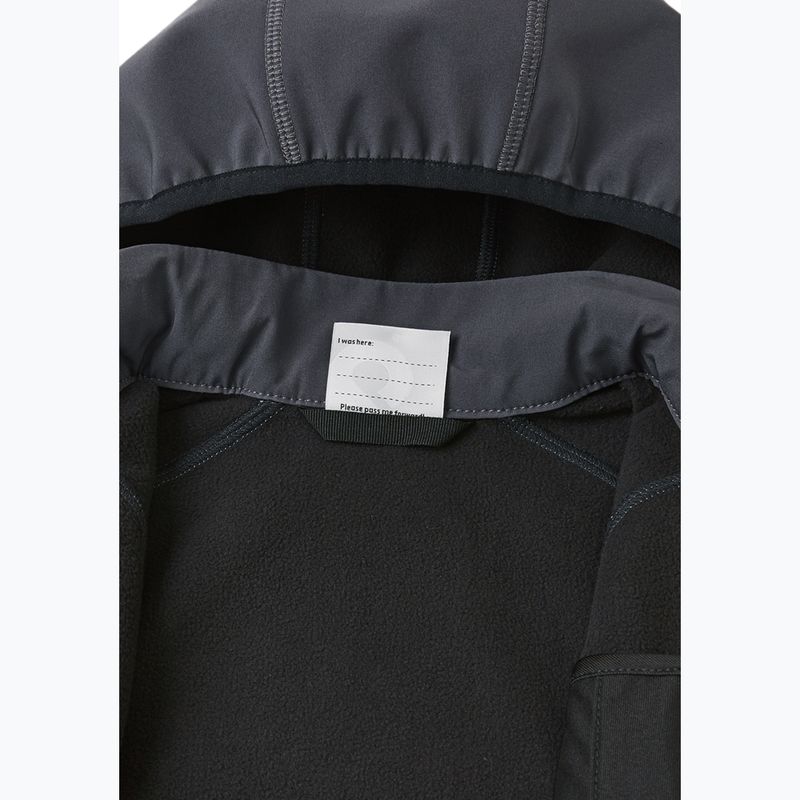 Geacă softshell pentru copii Reima Vantti soft black 4