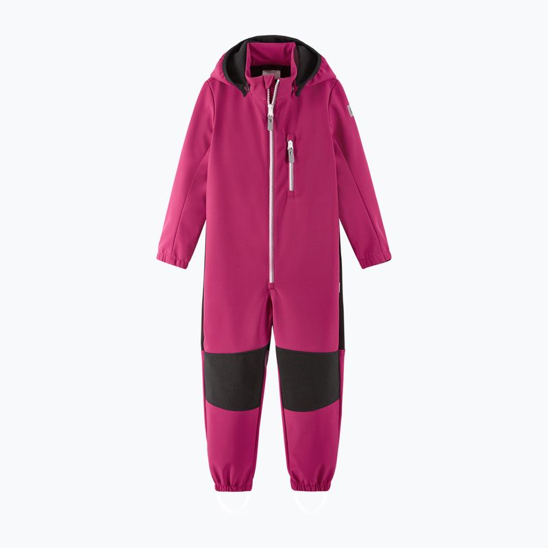 Combinezon softshell pentru copii Reima Nurmes deeper rosy berry 2