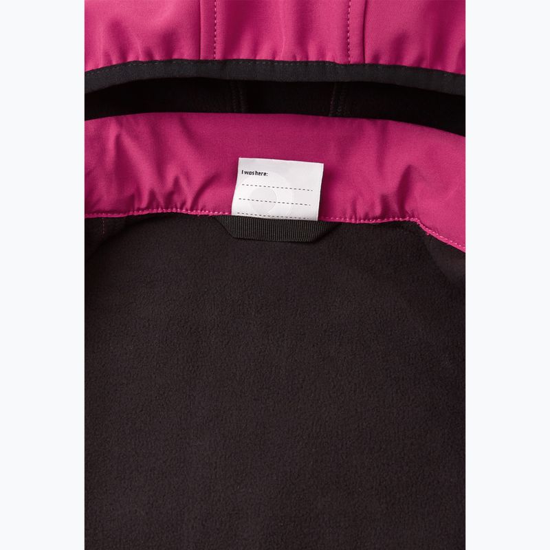 Combinezon softshell pentru copii Reima Nurmes deeper rosy berry 5