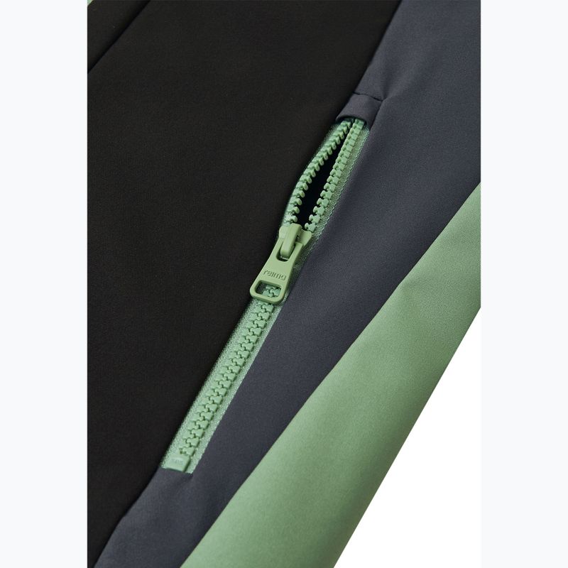 Geacă hibrid pentru copii Reima Vaeltava green clay 8