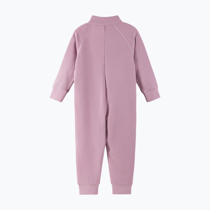 Combinezon pentru copii Reima Tarhaan Fleece grey pink 2