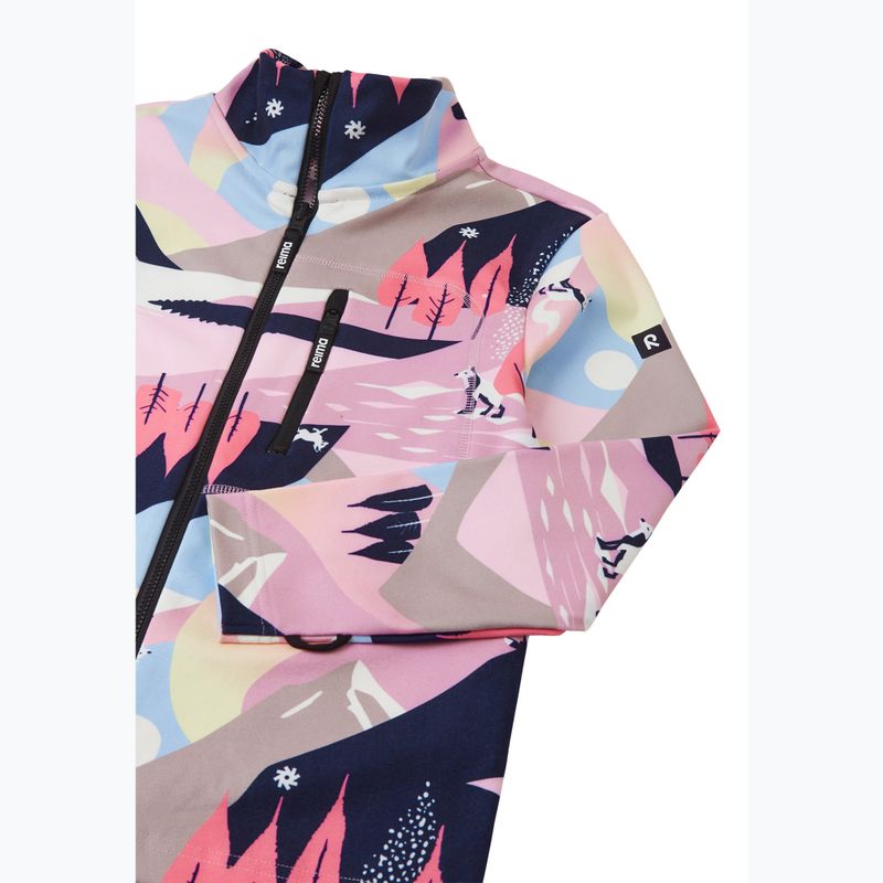 Bluză  pentru copii Reima Iisisti grey pink 3