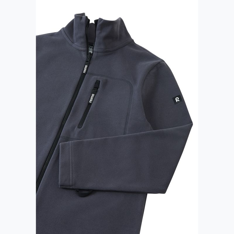 Bluză fleece pentru copii Reima Iisisti soft black 3