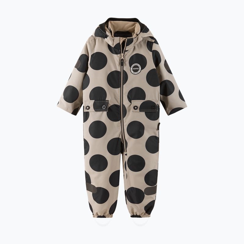 Costum softshell pentru copii Reima Marte Mid bej pământiu 2