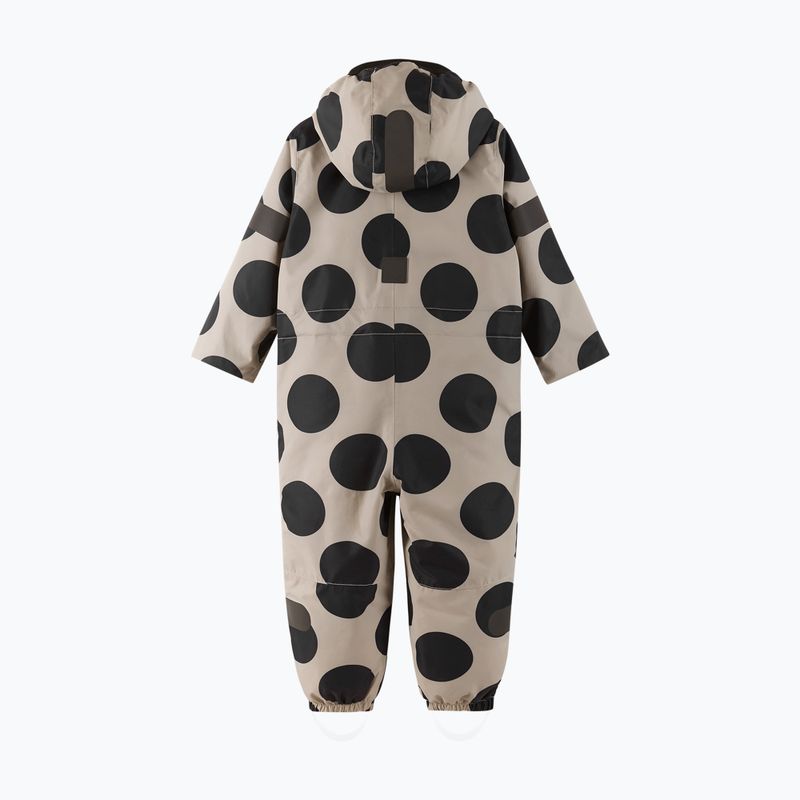Costum softshell pentru copii Reima Marte Mid bej pământiu 3