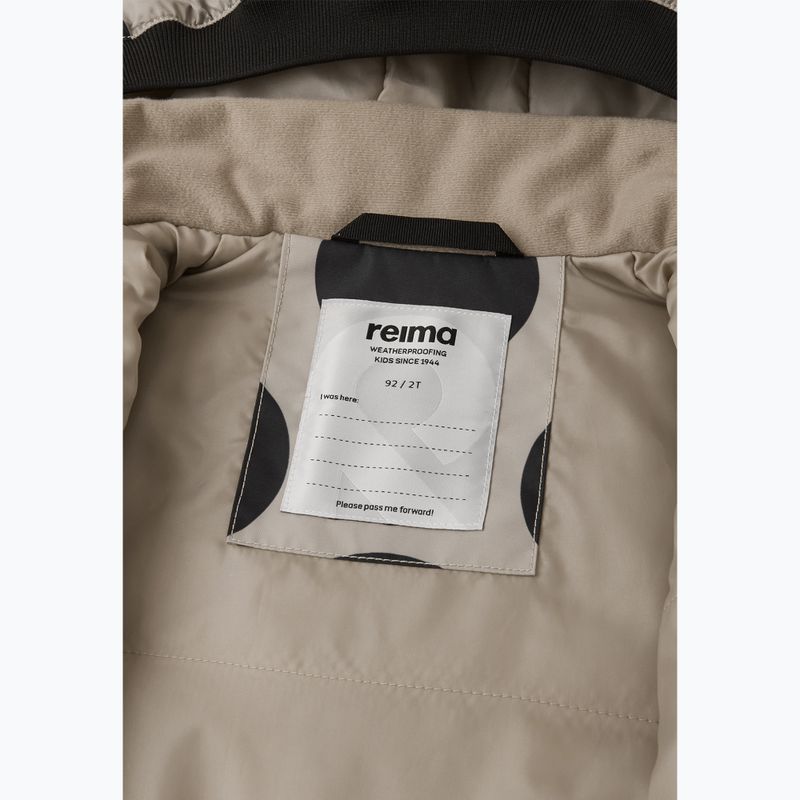 Costum softshell pentru copii Reima Marte Mid bej pământiu 6