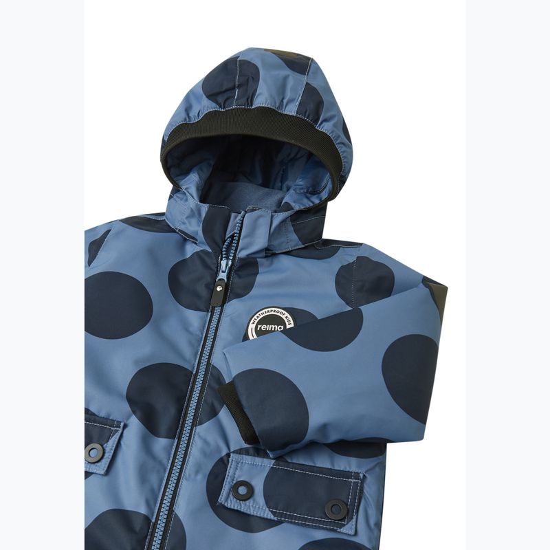 Costum softshell pentru copii Reima Marte Mid blue ocean 4