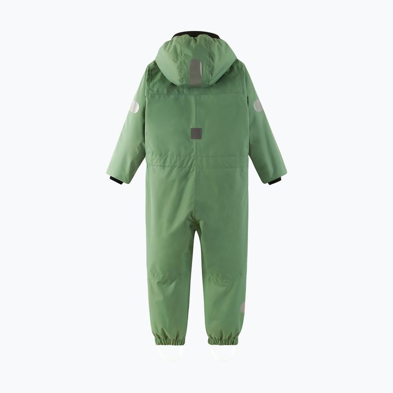 Combinezon softshell pentru copii Reima Sevetti green clay 3