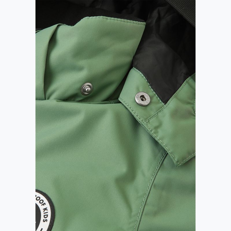 Combinezon softshell pentru copii Reima Sevetti green clay 5