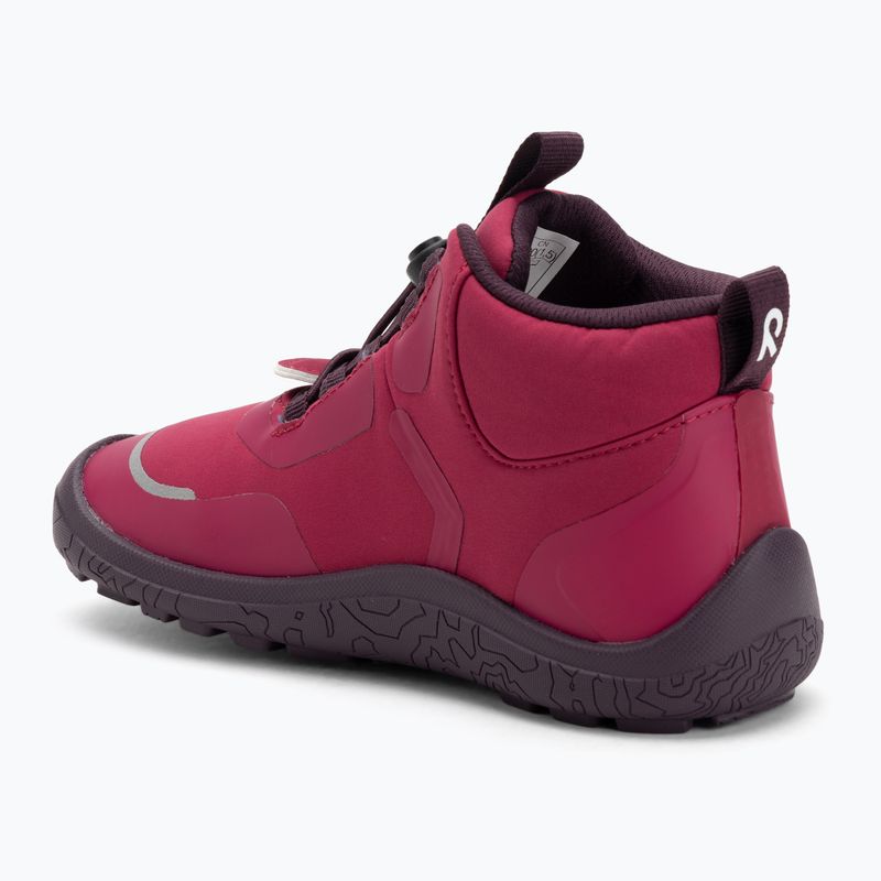Încălțăminte barefoot pentru copii Reima Loikkii cool burgundy 3