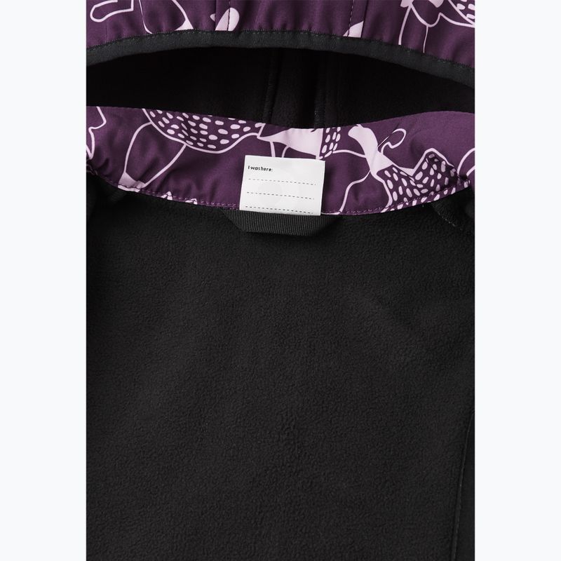 Combinezon softshell pentru copii Reima Nurmes deeper deep purple 6