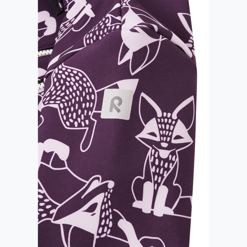 Combinezon softshell pentru copii Reima Nurmes deeper deep purple 8