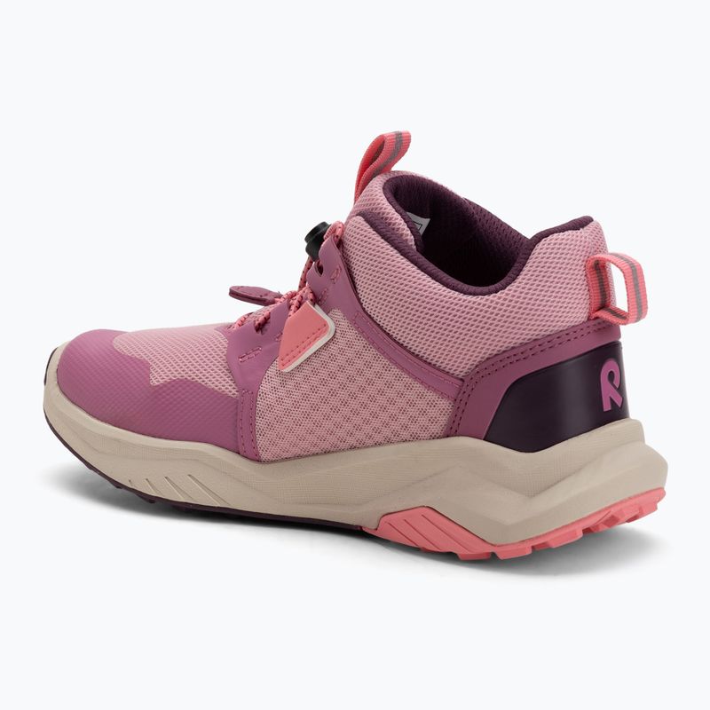 Încălțăminte barefoot pentru copii Reima Kiritin grey pink 3