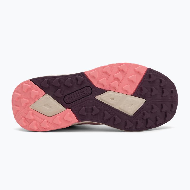 Încălțăminte barefoot pentru copii Reima Kiritin grey pink 4
