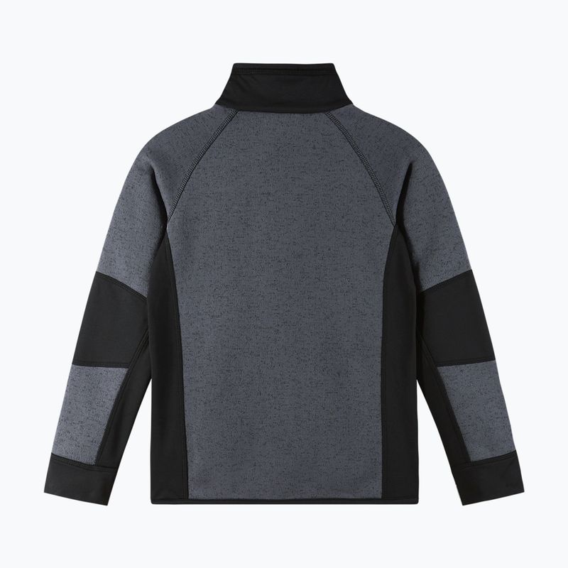 Bluză fleece pentru copii Reima Liukuen soft black 2