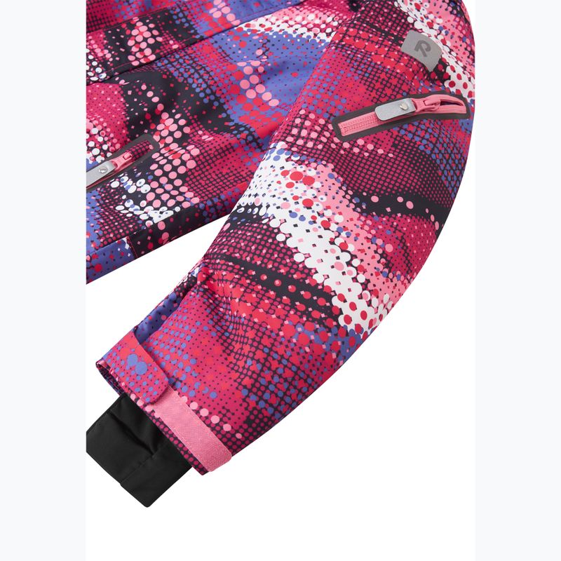 Combinezon de schi pentru copii Reima Reach lilac rosy berry 5