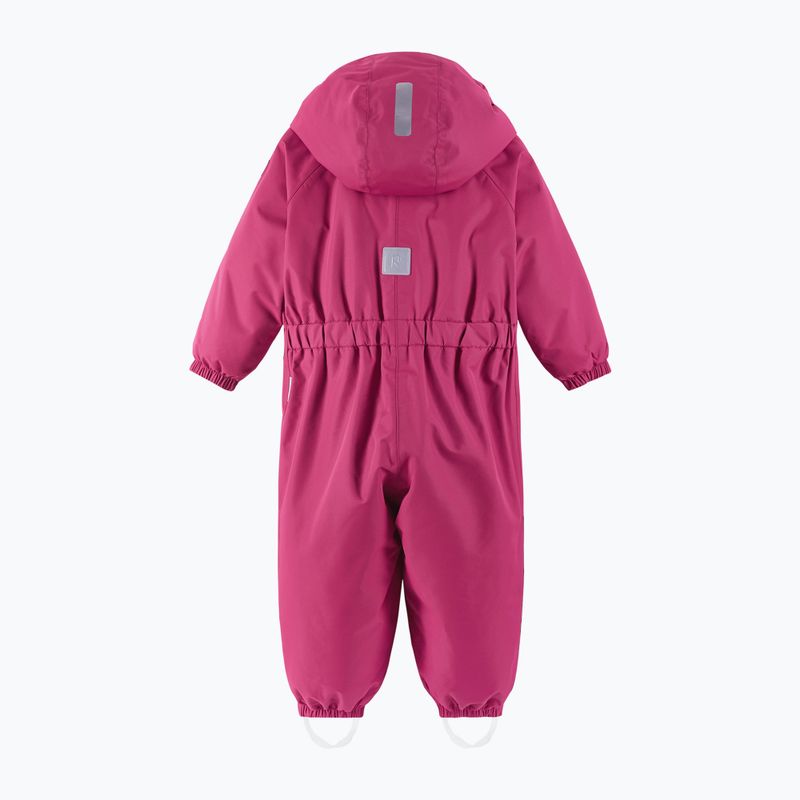 Combinezon softshell pentru copii Reima Puhuri rosy berry 3
