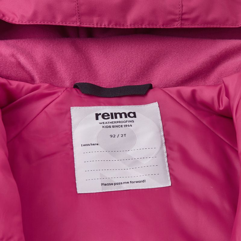 Combinezon softshell pentru copii Reima Puhuri rosy berry 6