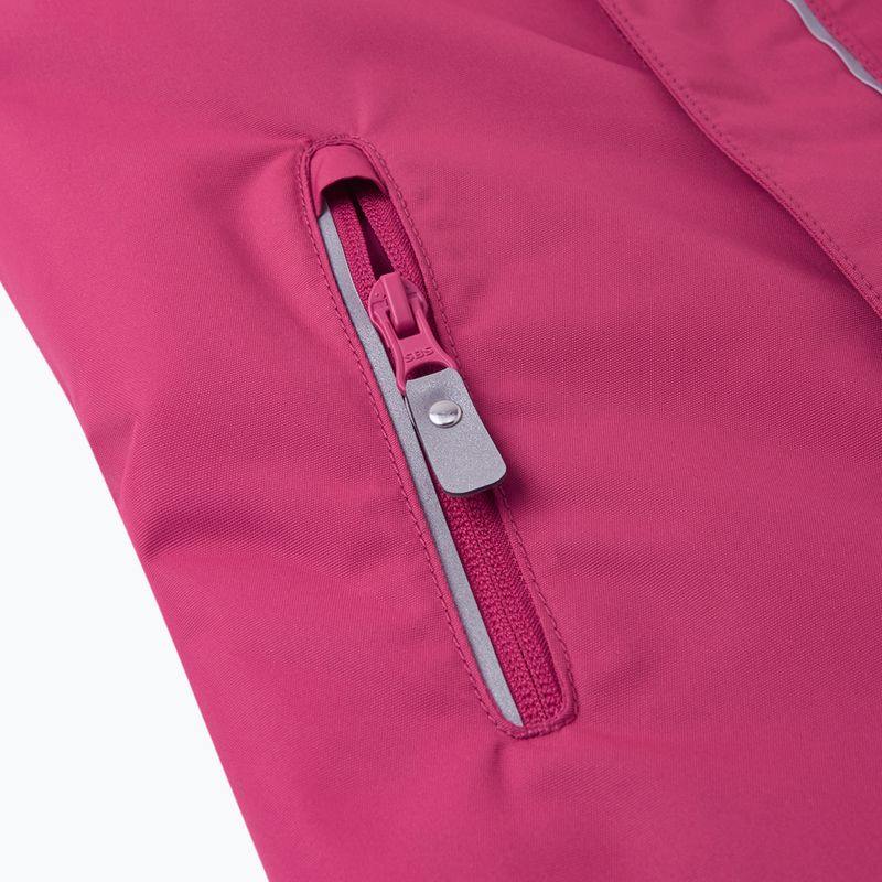 Combinezon softshell pentru copii Reima Puhuri rosy berry 7