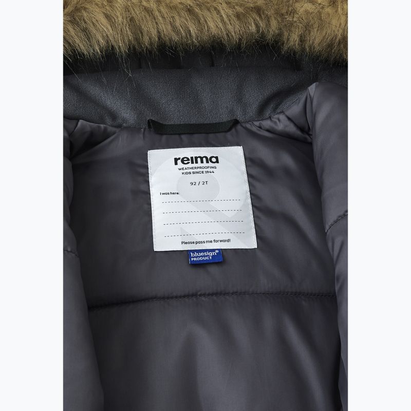 Combinezon pentru copii Reima Gotland soft black 8
