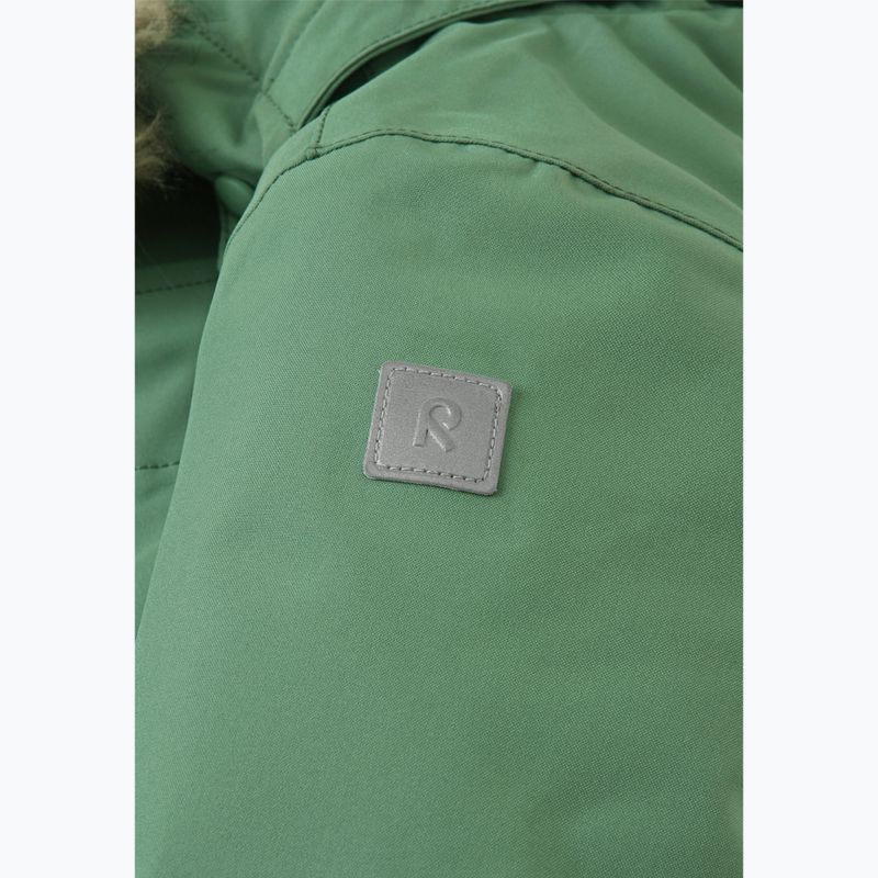Geacă de iarnă pentru copii Reima Mutka green clay 9