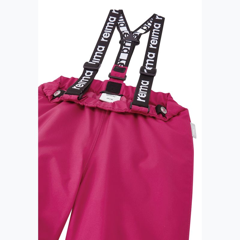 Pantaloni de schi pentru copii Reima Leikisti rosy berry 3