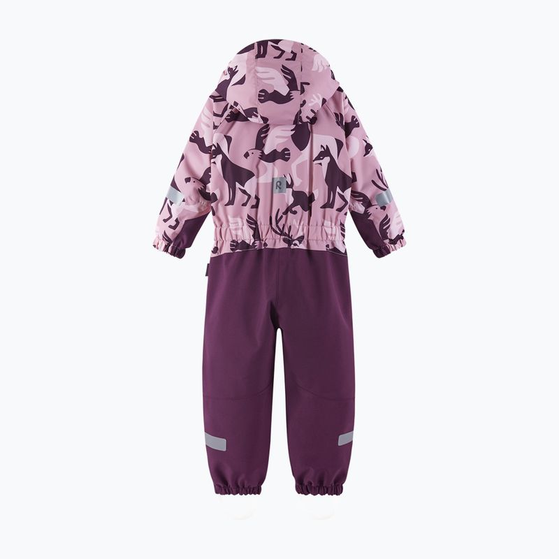 Combinezon pentru copii Reima Kurikka deeper grey pink 3