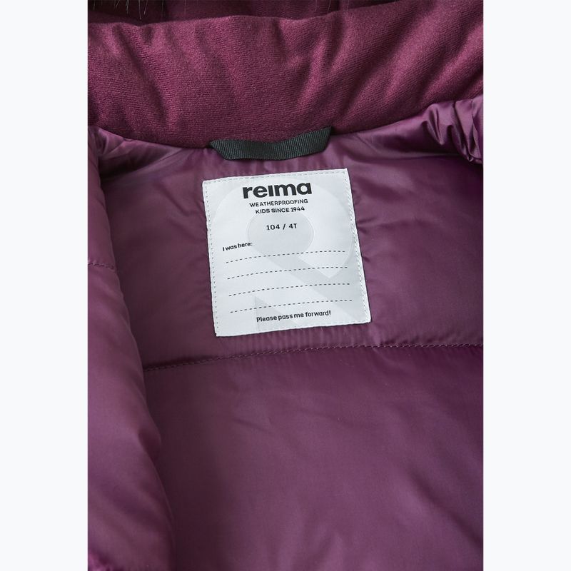 Combinezon pentru copii Reima Kipina deeper deep purple 8