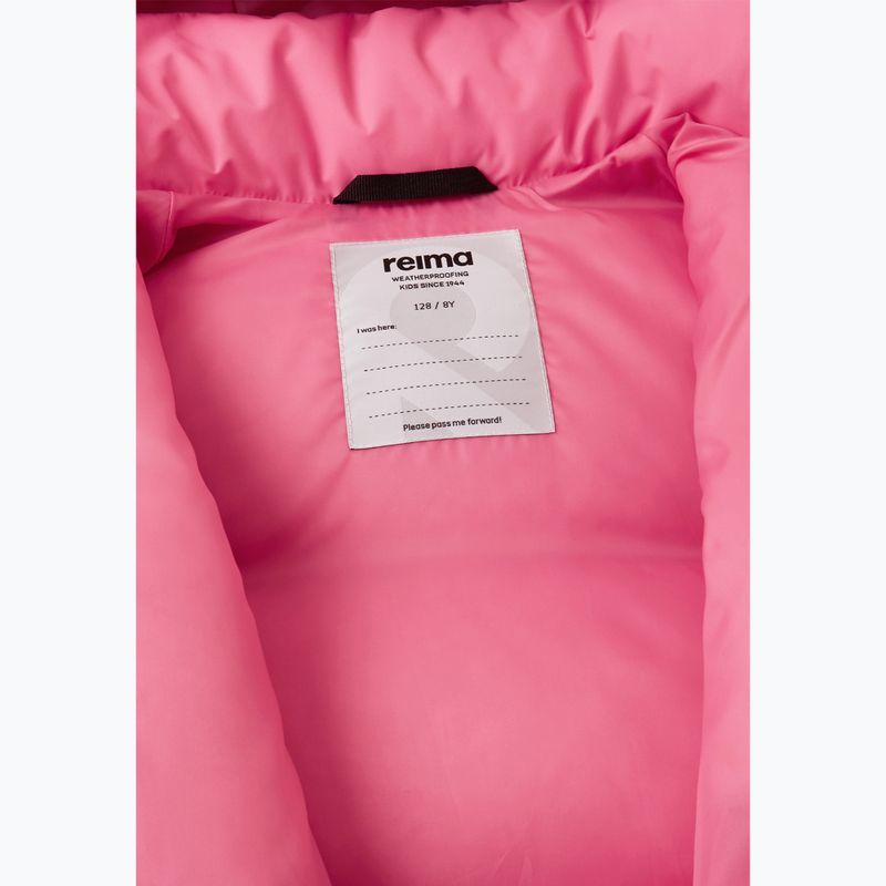 Geacă de puf pentru copii  Reima Paimio soft coral 6