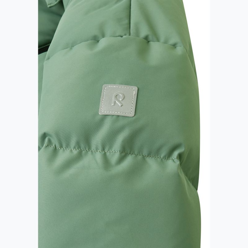Geacă de puf pentru copii  Reima Paimio green clay 7