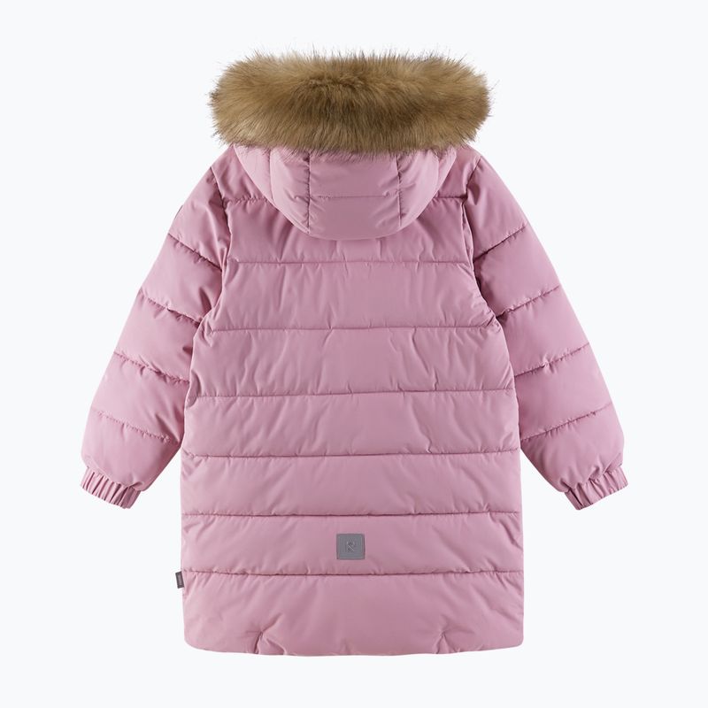 Geacă de puf pentru copii Reima Luvia grey pink 3