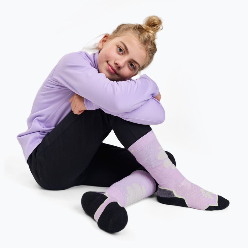 Șosete pentru copii Reima Urheilu blooming lilac 5